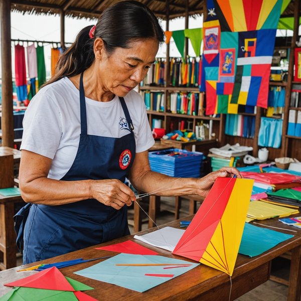 Quelle croisière propose des ateliers de fabrication de cerfs-volants en Thaïlande?